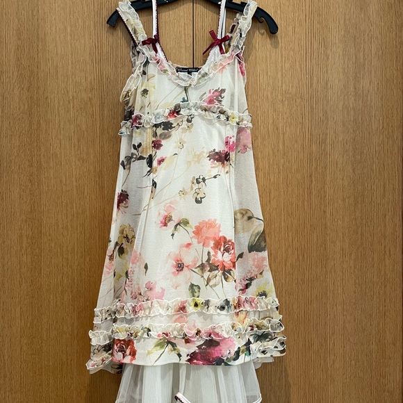 Tricot Chic double layer floral dress - Picture 1 of 9
